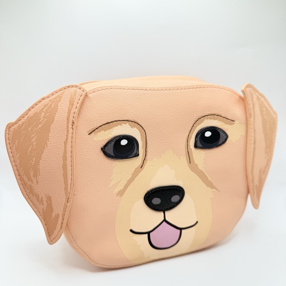Vera Bradley Best In Show Dog Cosmetic Make-Up Bag Golden Retriever